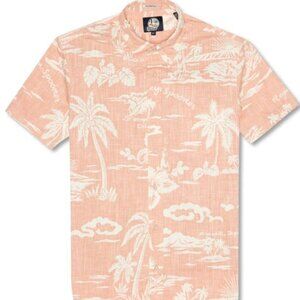 Reyn Spooner My Private Isle Men's Shirt Classic Fit Coral